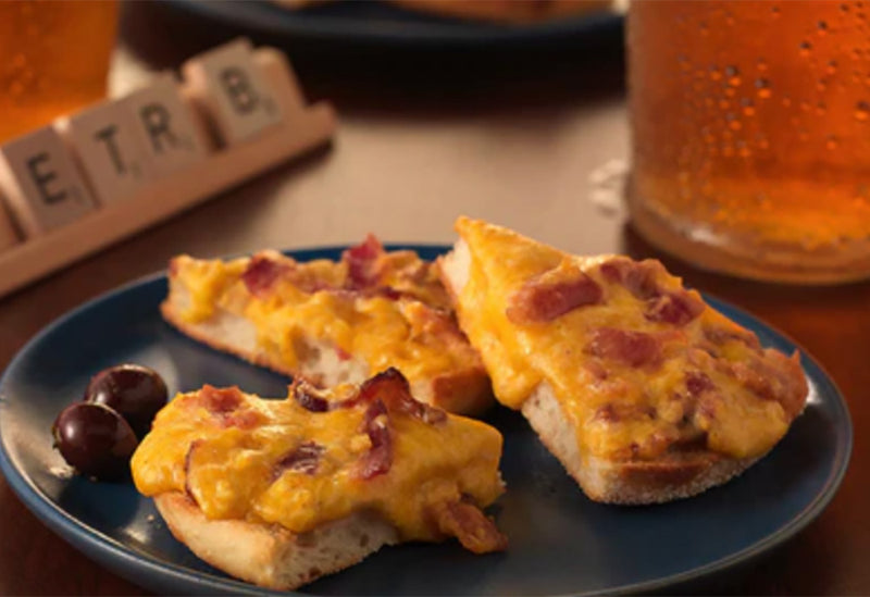 Bacon, Beer and English Muffin Wedges, Posh Style Recipe