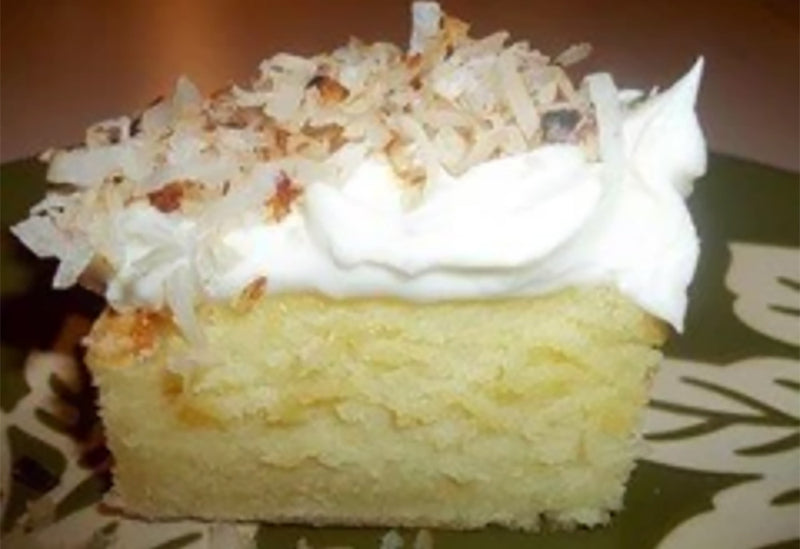 Coconut - Cream Cheese Sheet Cake, Posh Style Recipe