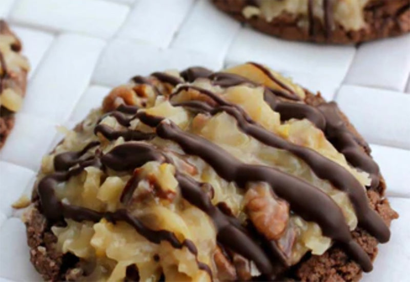 German Chocolate Cake Cookies, Posh Style Recipe