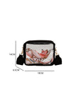 Transparent Crossbody Bag (Black)