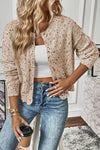 Confetti Cardigan (Tan)