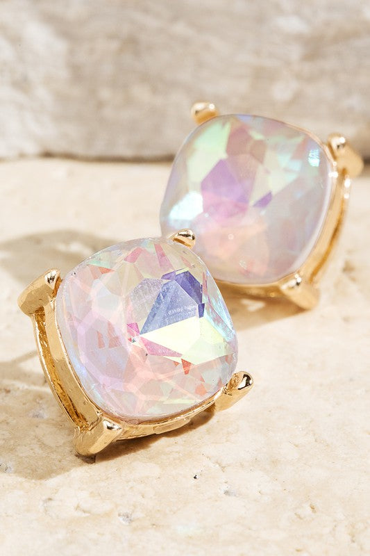 Crystal Stud Earrings