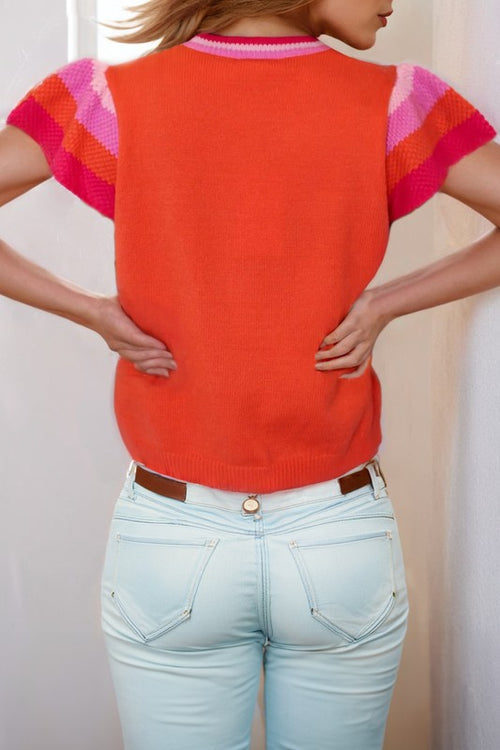Carrot Knit Sweater