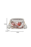 Transparent Crossbody Bag (White)