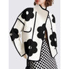 Floral Print Split Joint Jacket