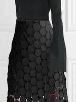Hollow Polka-Dot Skirt