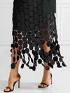Hollow Polka-Dot Skirt