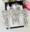 Beaded Bow Earrings