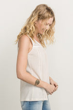 Eyelet Lace Tank