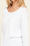 French Terry Top (White)