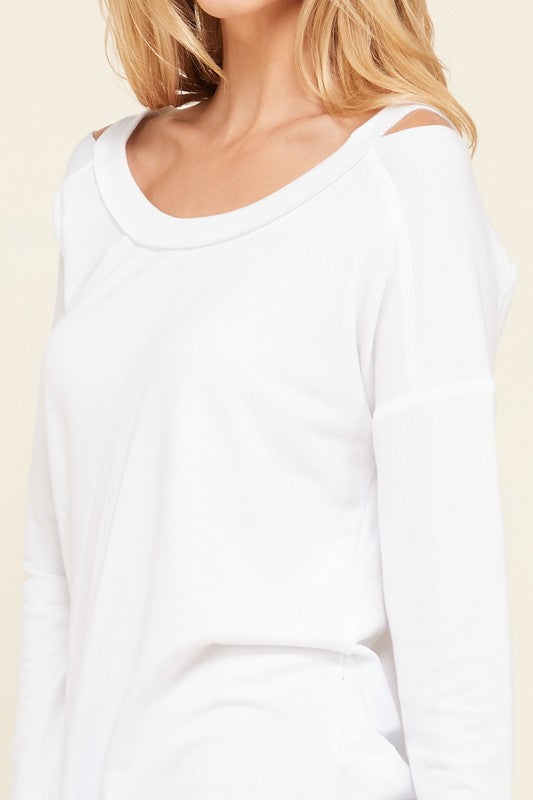 French Terry Top (White)