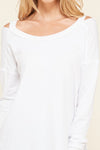 French Terry Top (White)