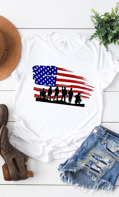 We Love Our Troops Tee